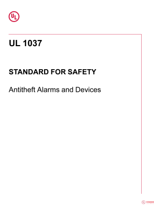 UL 1037 PDF UL 1037 PDF